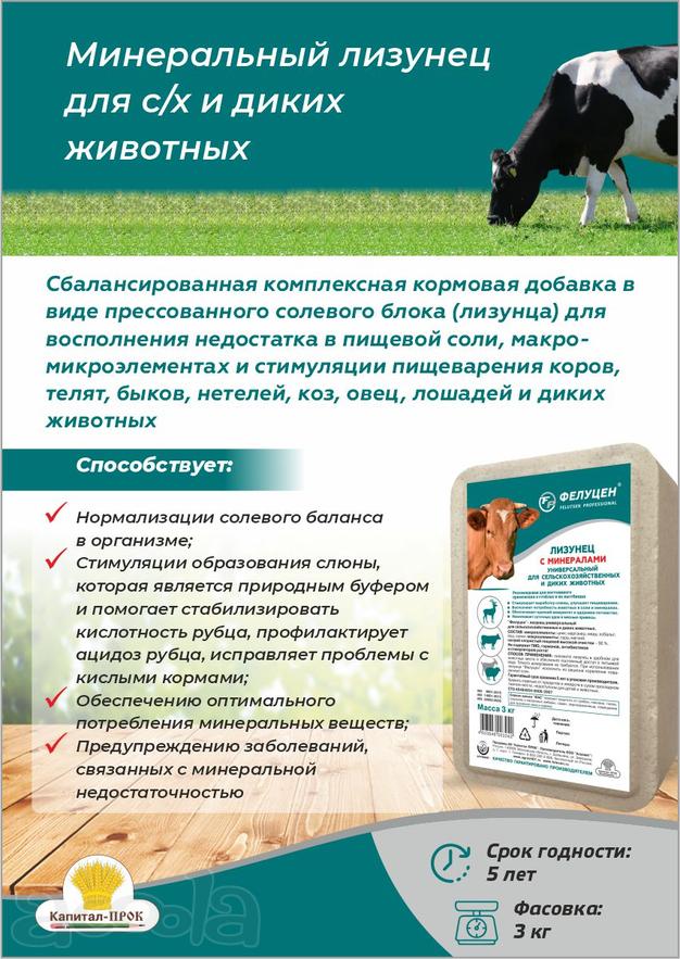 Универсальный лизунец 3кг